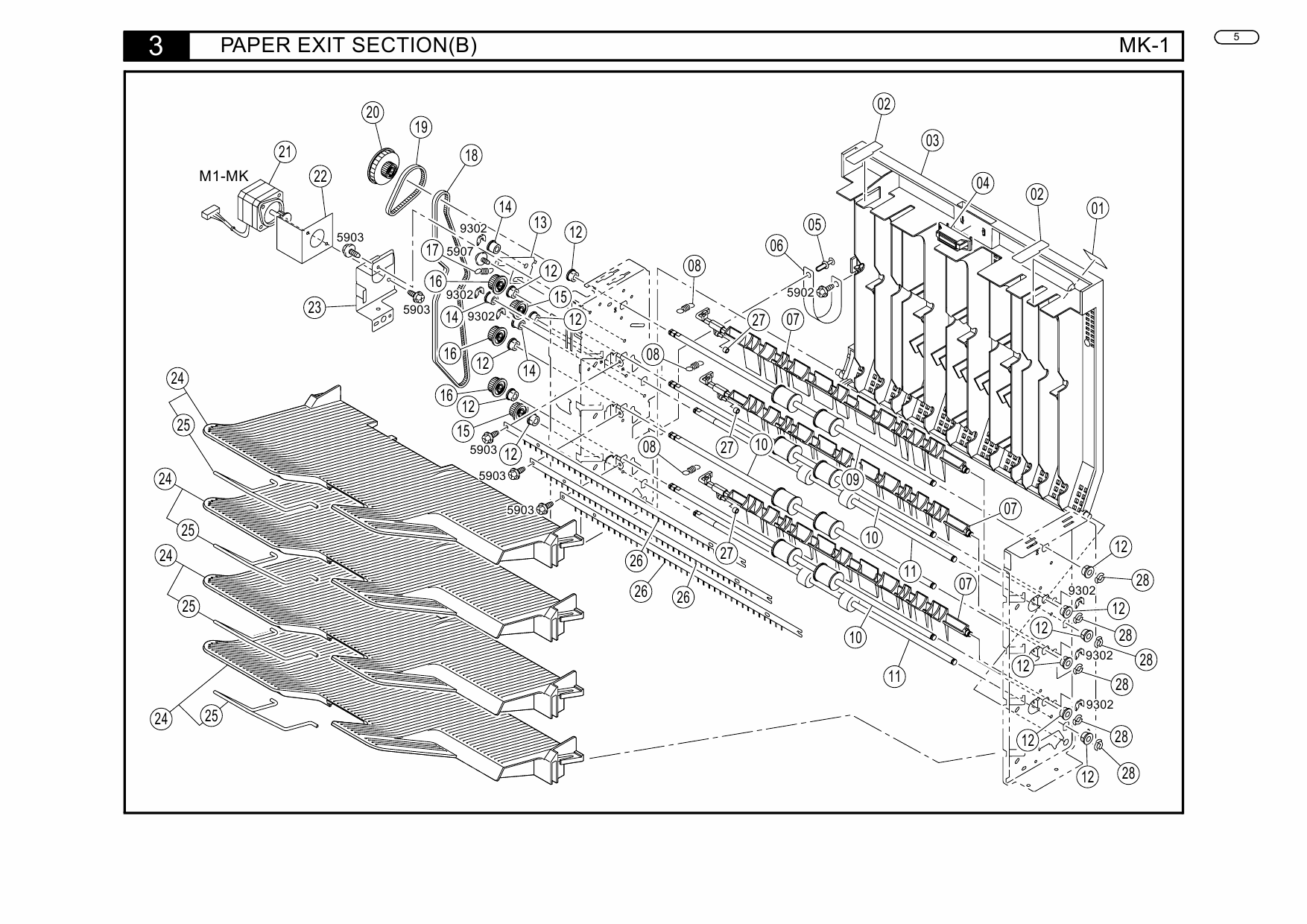 Konica-Minolta Options MK-1 4510 Parts Manual-5